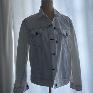 Escada Sport white denim oversized jacket